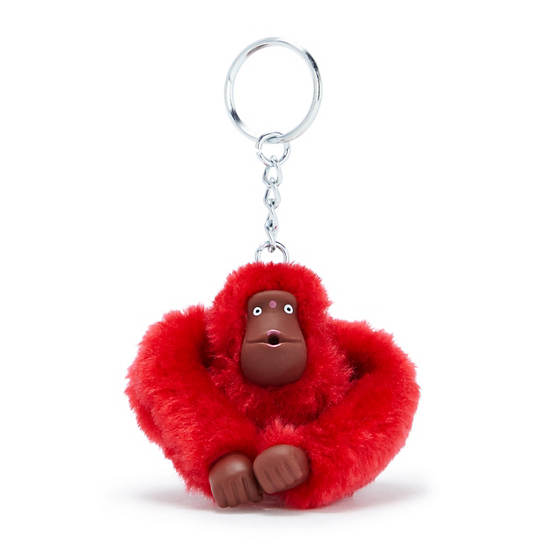 Accesorios Kipling Sven Small Monkey Keychain Rojos Rosas | MX 2016PJ